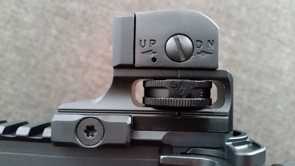 UTG Rear SLim Sight