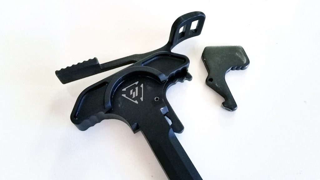 AR-15 Ambi Charging Handle Latch Assembled