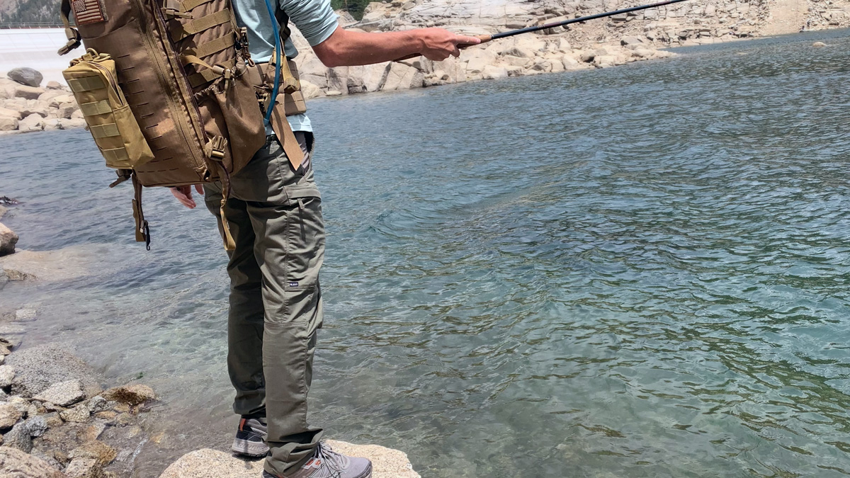 5.11 Tactical Ridge Pants Out Fishing