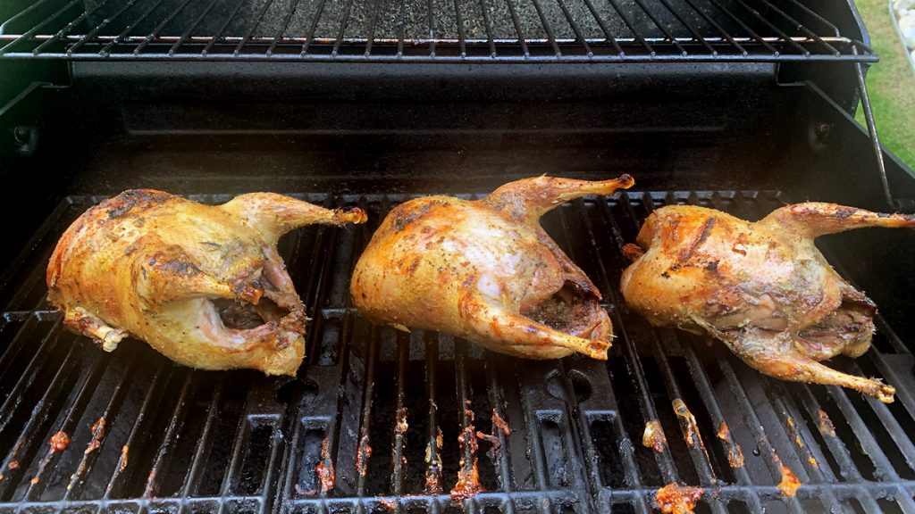 Grilling Grouse