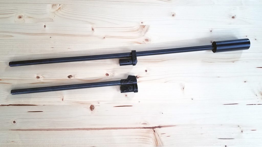 Stock Barrel and 18 inch Barrel