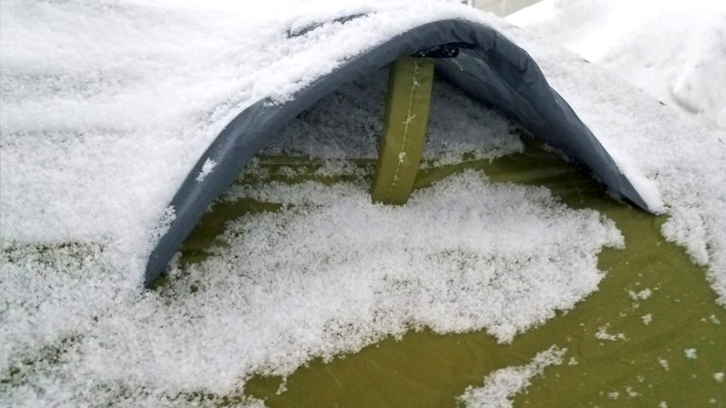 Hillman Tent Snow in Vents